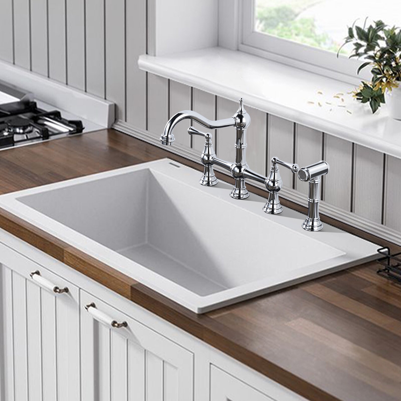 WOWOW 23115A1C-LW Kitchen-Faucets - View #4
