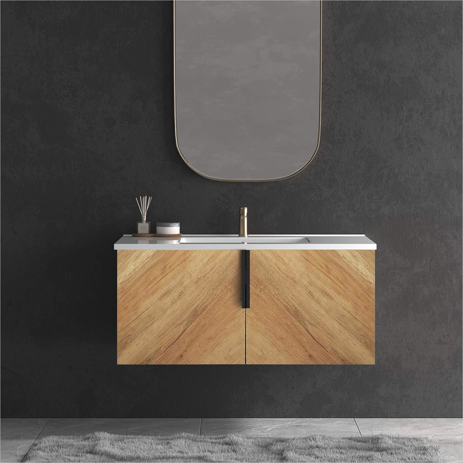 Watnature W4JDU6U2G00X Bath-Vanity-Combo - View #2