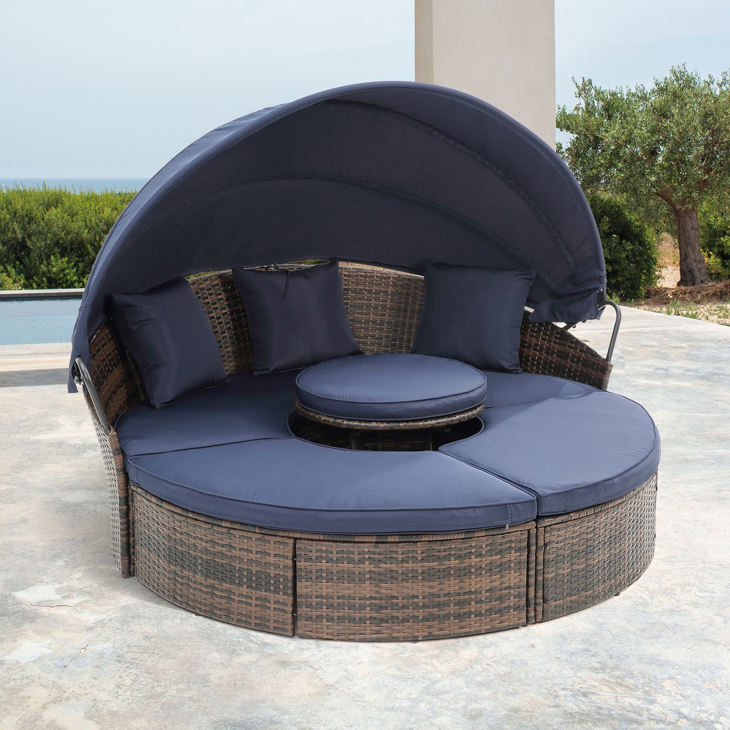 SINOFURN SYB060026BL Patio-Sofas-Daybeds - View #4