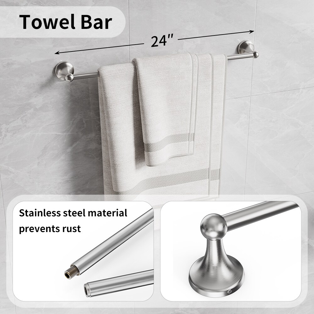 PAIHOME LS-BHS-CBN-4-3P Bathroom-Accessories - View #3