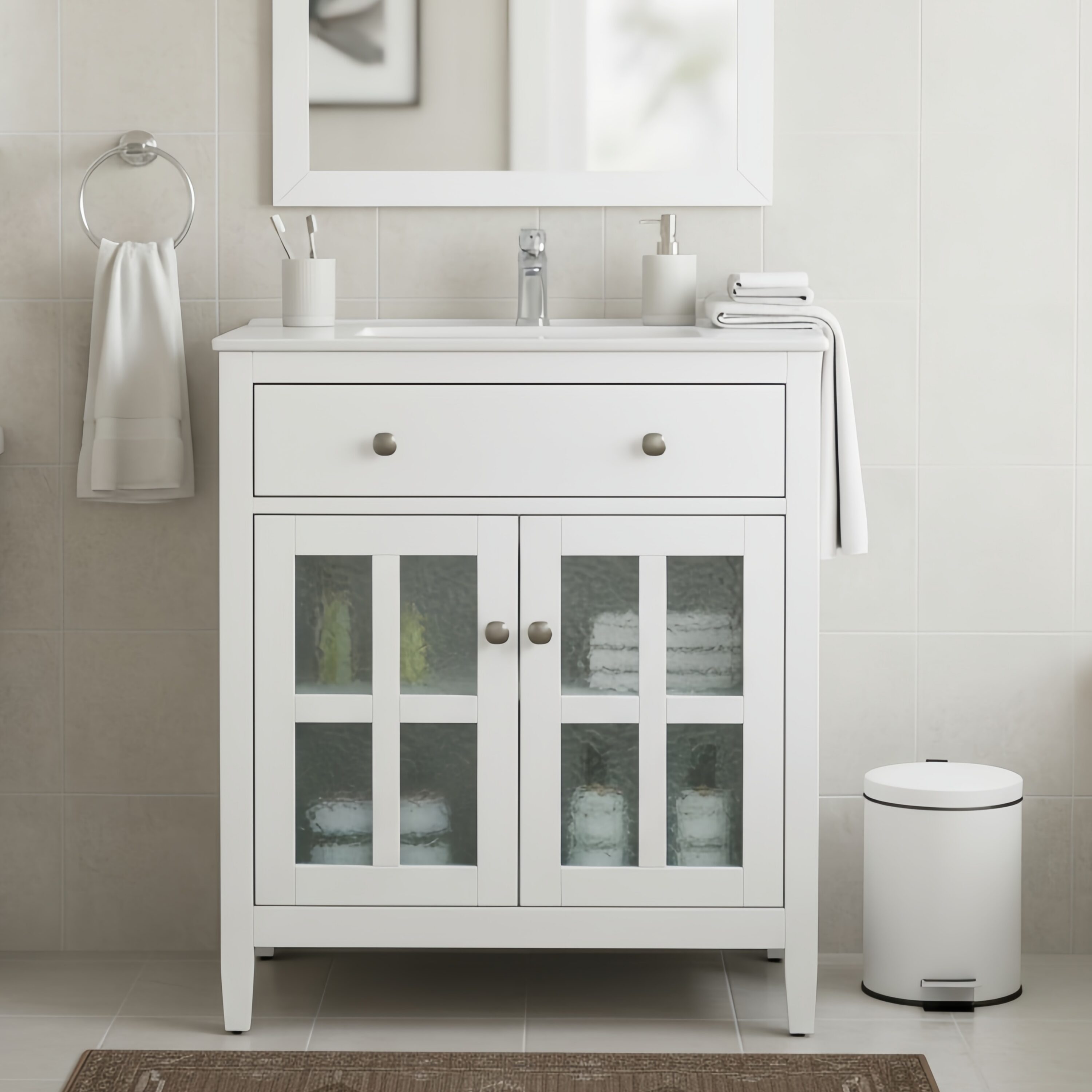 Forclover CNE-P286250W Bath-Vanity-Combo - View #2