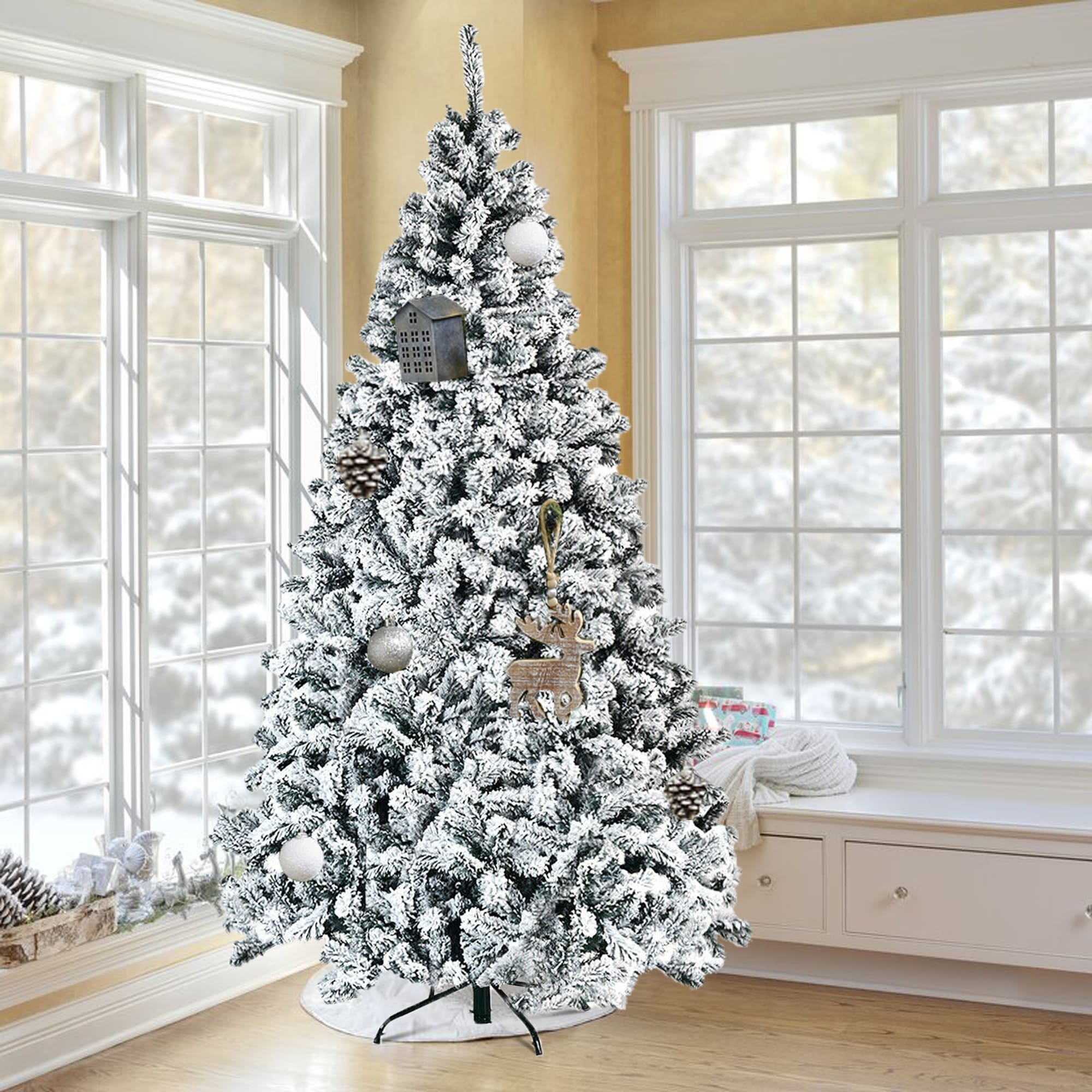 WELLFOR CM-HWY-22068 Artificial-Christmas-Trees - View #7