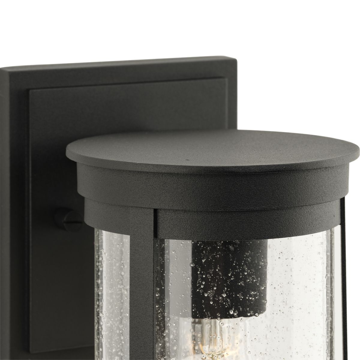 Belden Black Cast Aluminum Outdoor Wall Lantern with Clear Glass