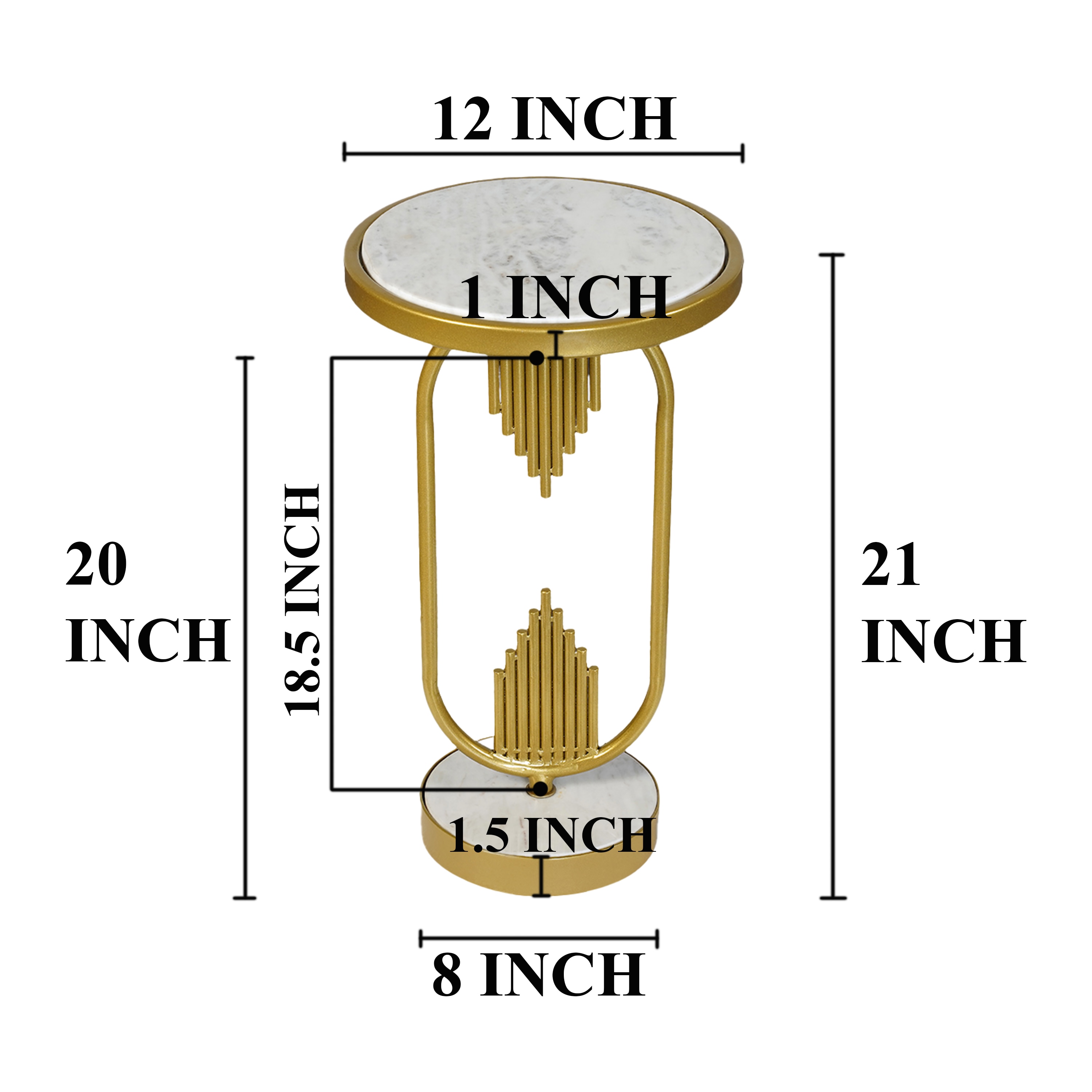 Benzara UPT-276370 End-Tables - View #7