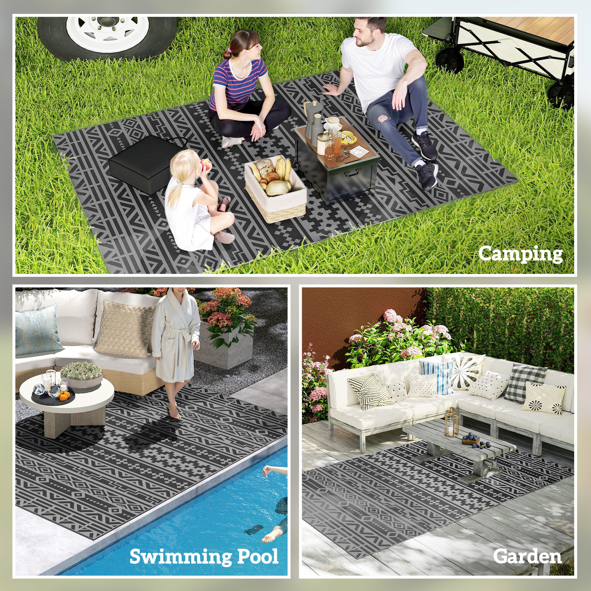 Outsunny 84J-061V00GY rugs - View #5