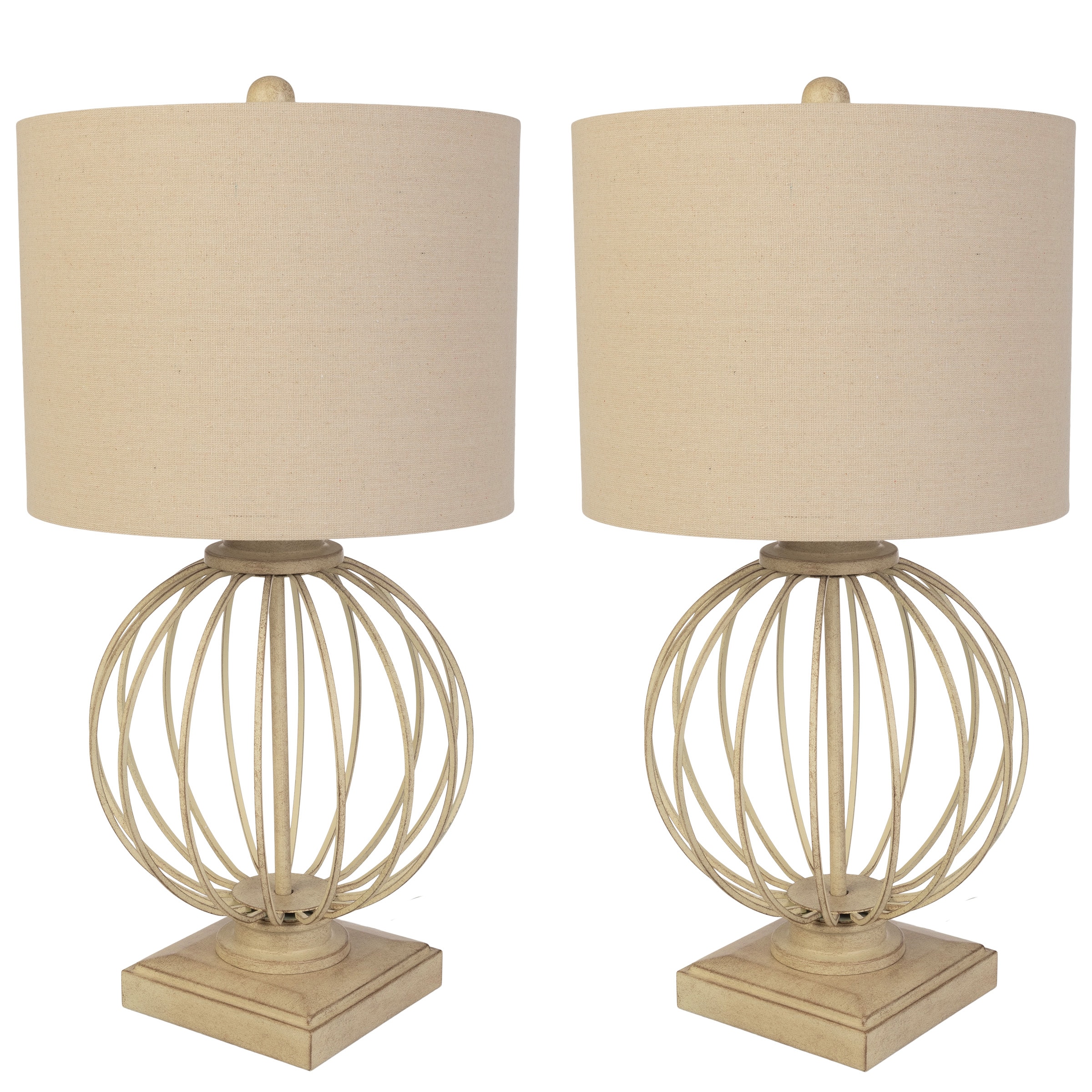 Lavish Home 72-LMPST2-23-USB Table-Lamps - View #2