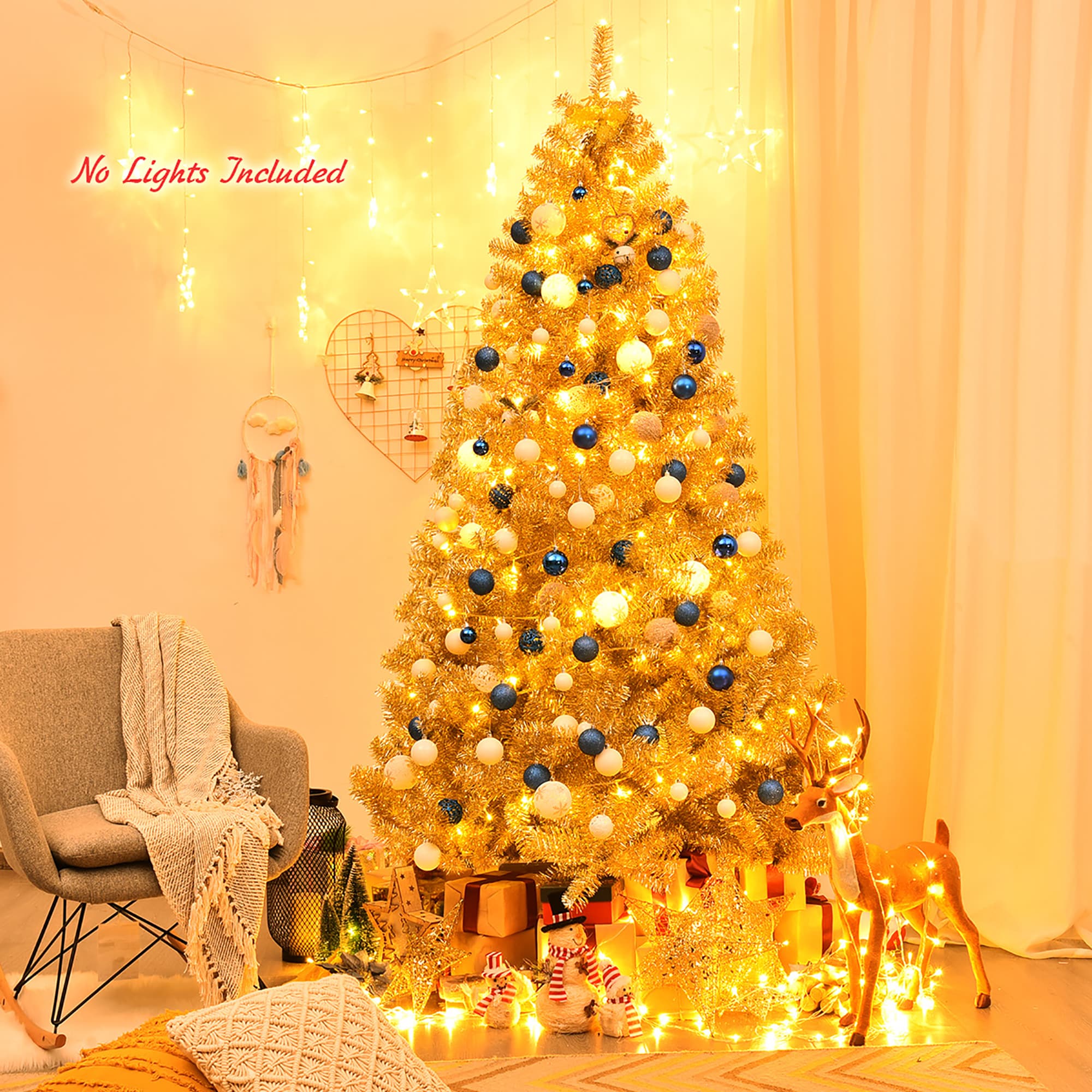 Costway CM22829 Artificial-Christmas-Trees - View #8