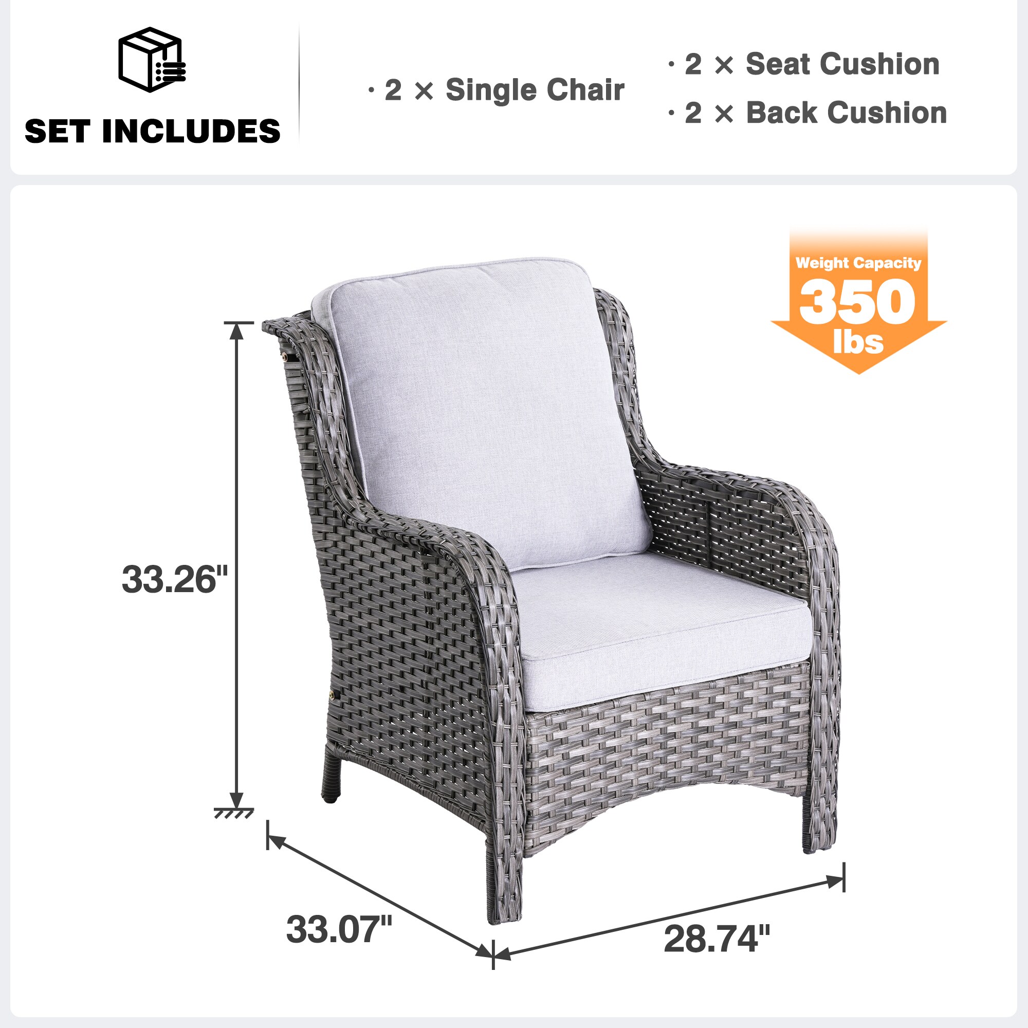 XIZZI GXCT40021 Patio-Chairs - View #7