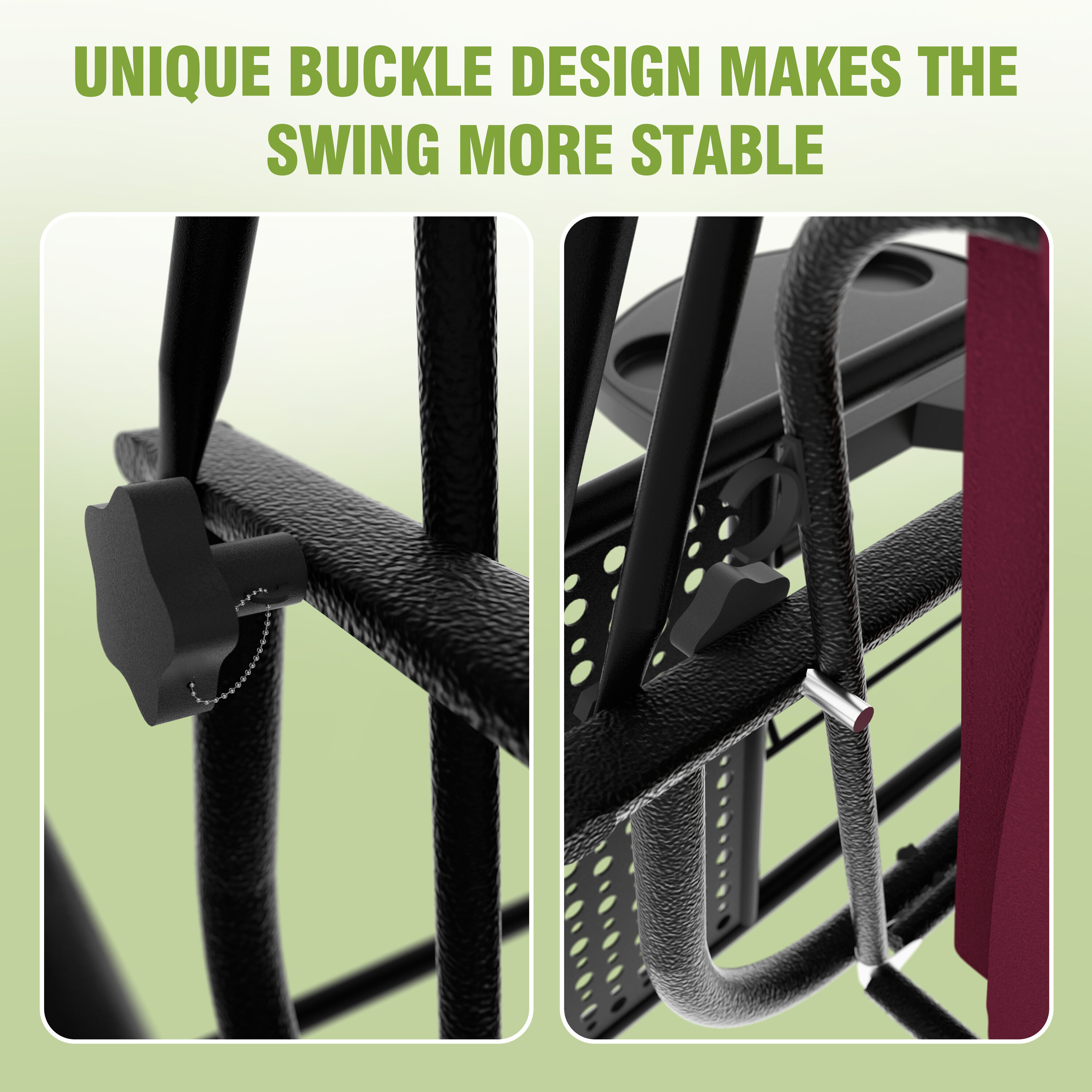 VEIKOUS PG0210-02-19RE Swing-Gliders - View #10
