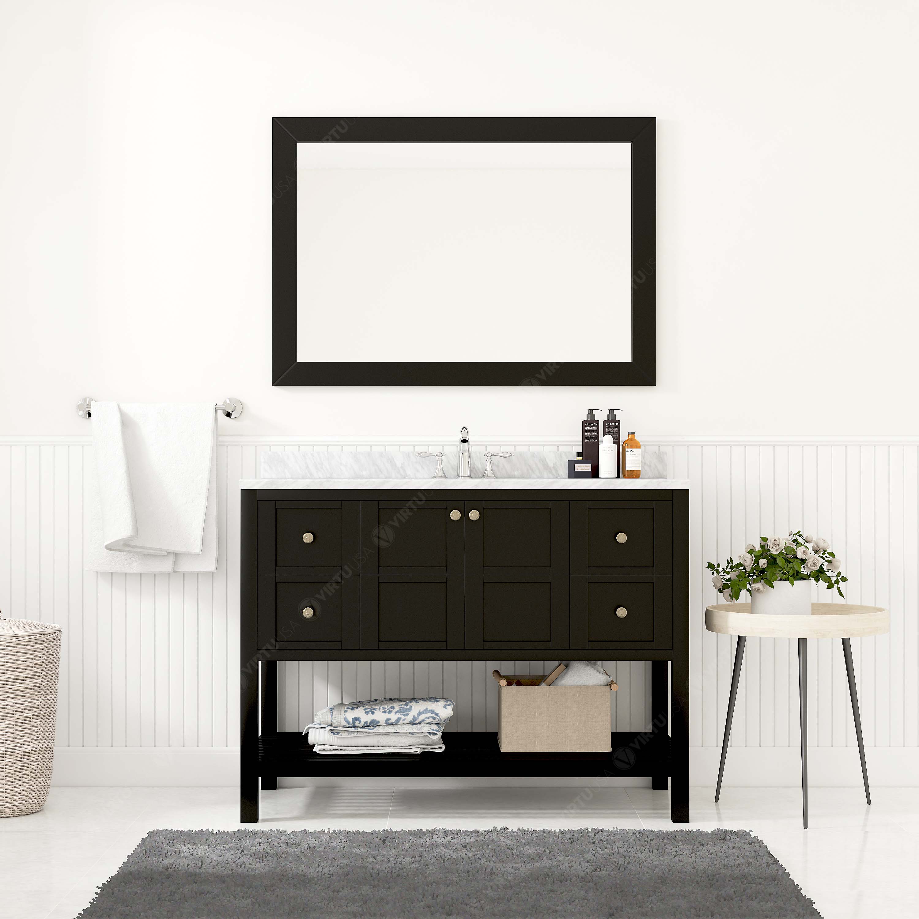 Virtu USA ES-30048-WMSQ-ES Bath-Vanity-Combo - View #2