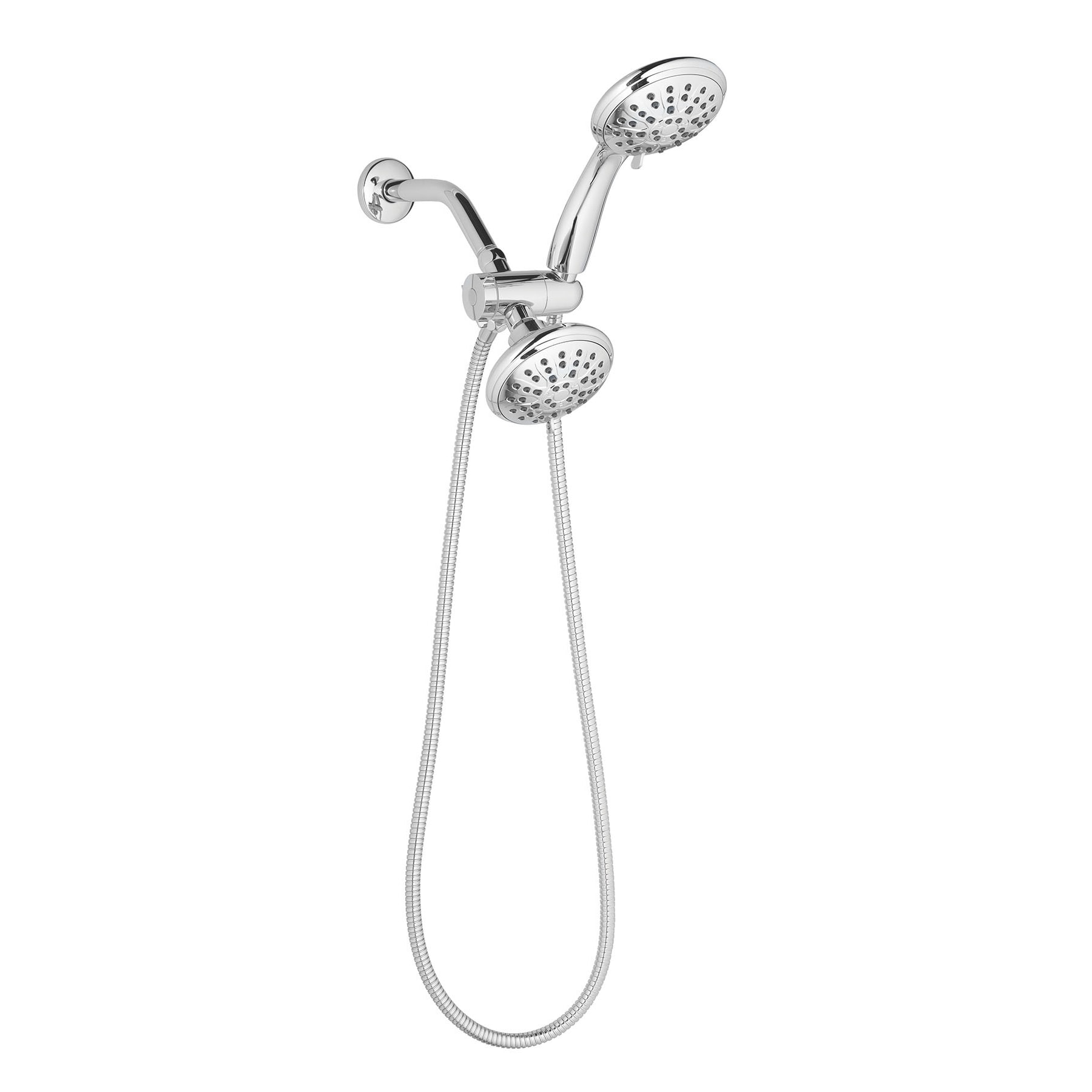 Home2O HS02-C325CH Austynn 3.0 -Spray Chrome 4.53-in Round Dual/Combo High Pressure Shower Head 2.5 GPM