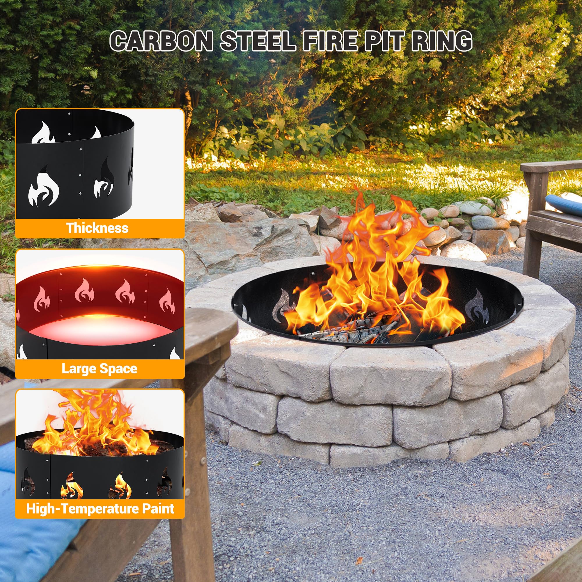 DEXSO NOVA-4IBKELS6B2M Commercial-Fire-Rings - View #4