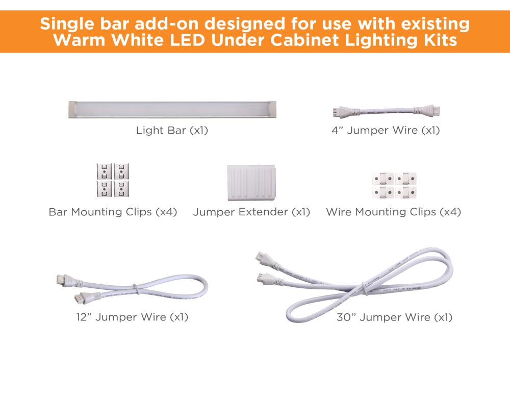 Black & Decker Under Cabinet 12 1-Bar Add-On Lighting Kit