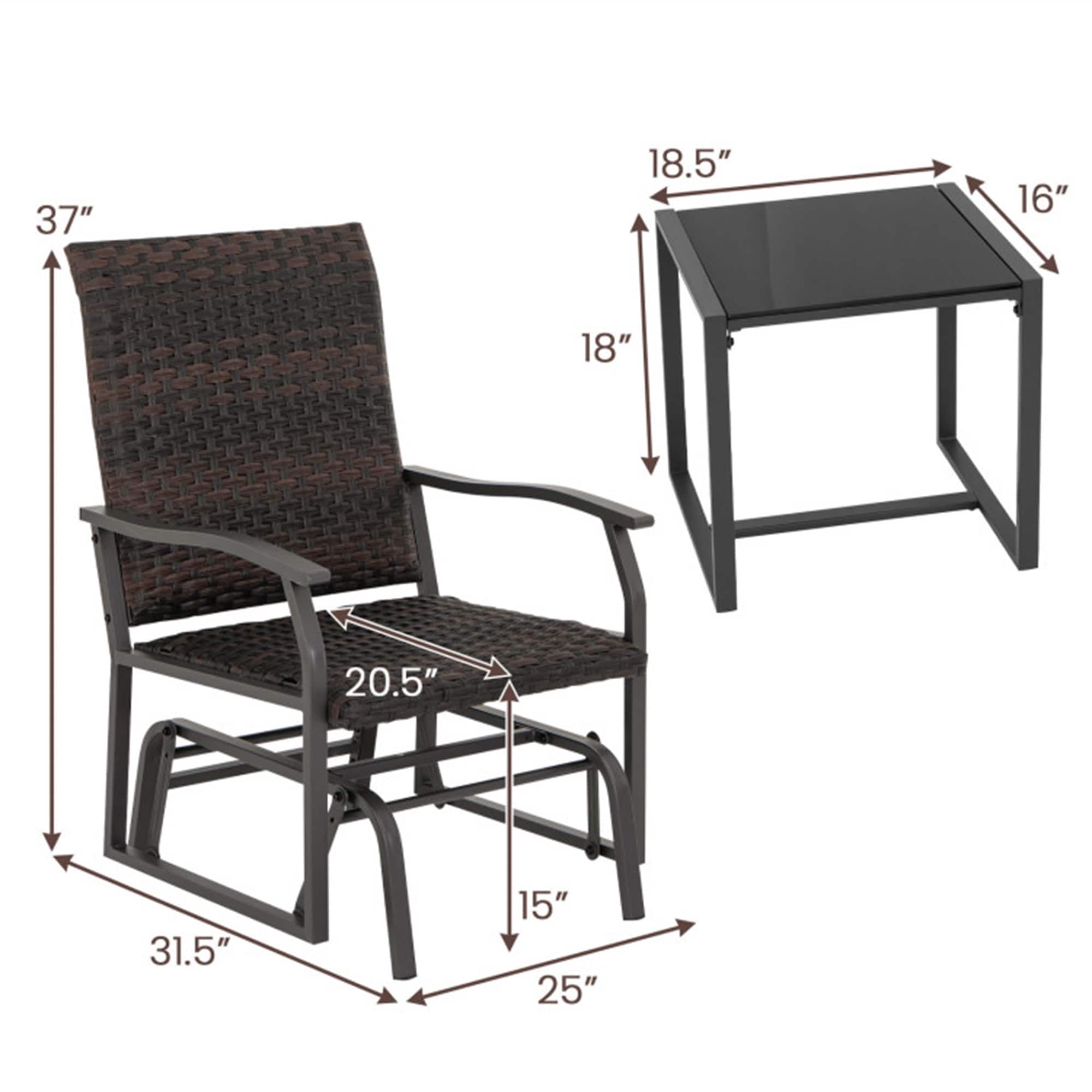 BABOOM BOM-11491BN-CO Patio-Conversation-Sets - View #3