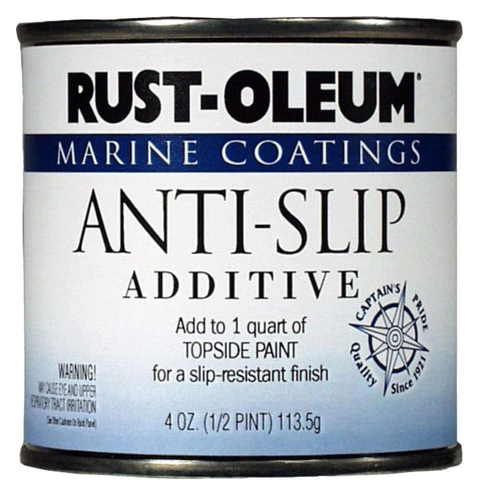 Waarschijnlijk eend Kneden Rust-Oleum Marine Coatings Anti-Slip Additive Flat Clear Oil-based Marine  Paint Additive (Half-Pint) in the Marine Paint department at Lowes.com