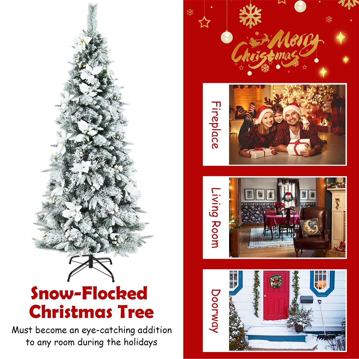 Forclover HYC-CM449C Artificial-Christmas-Trees - View #6