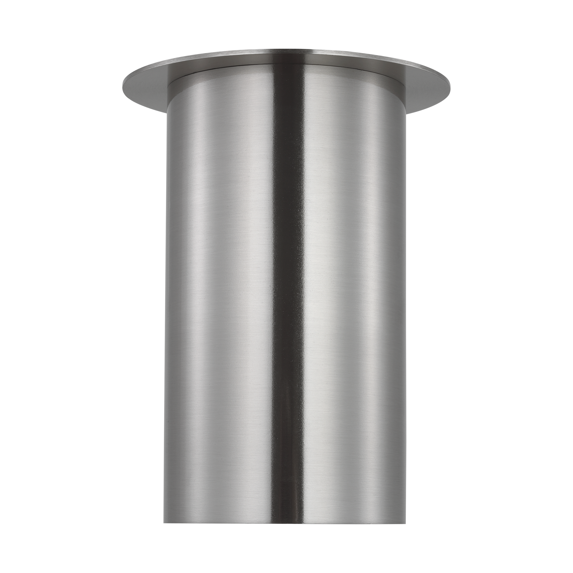 Scott Living DJF1021BS Archer 1 -Light 5.5-in Brushed Steel Flush Mount Light