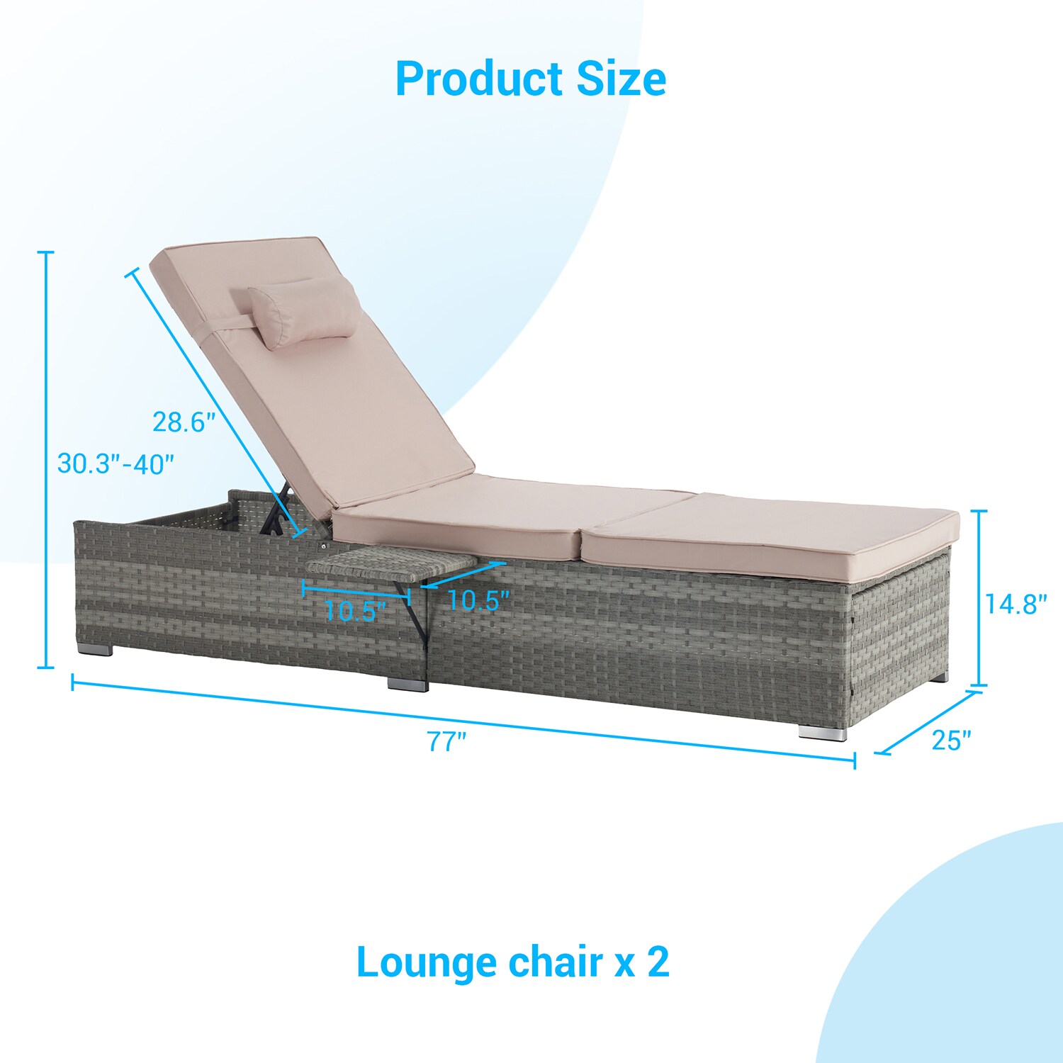 SINOFURN SYB670026LB Patio-Chairs - View #4