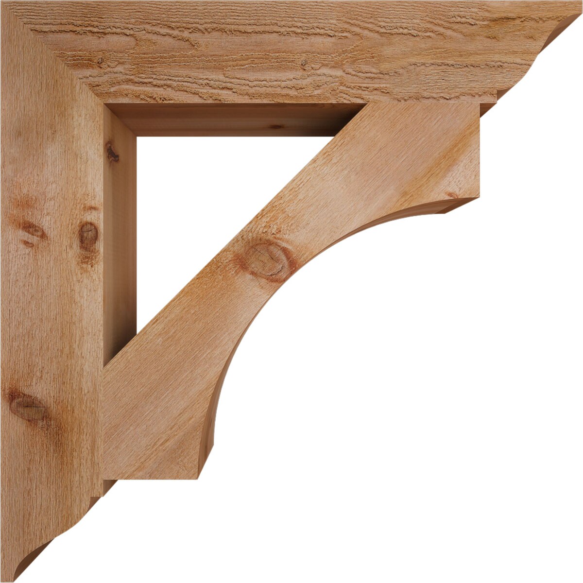 Ekena Millwork BKT06X34X34WTL01RWR corbels - View #3