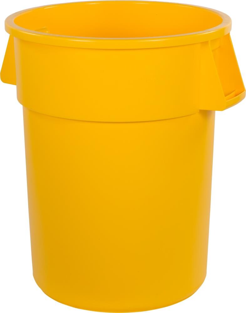 carlisle-bronco-55-gallon-yellow-plastic-trash-can-in-the-trash-cans