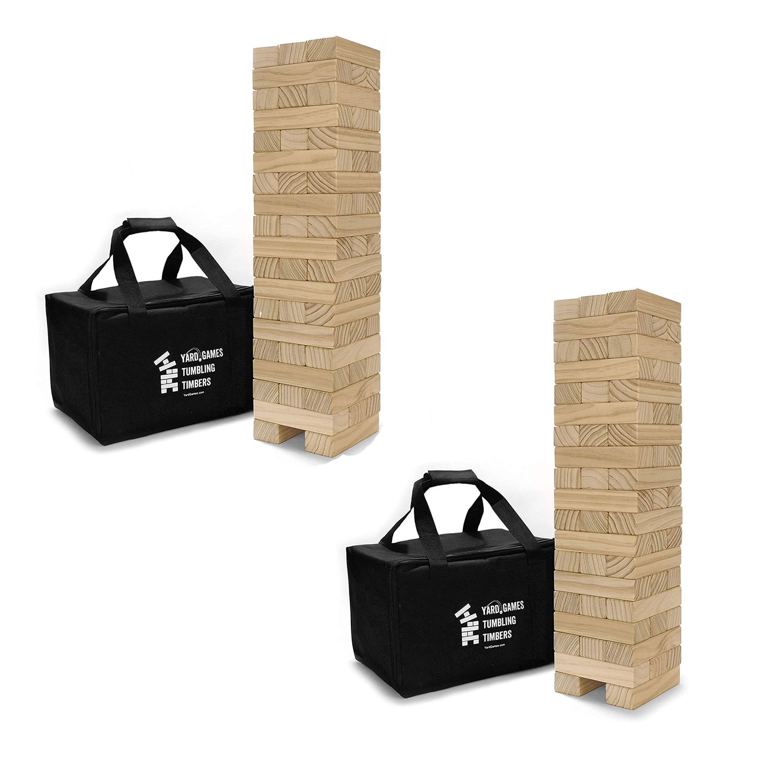 Yard Games 239632 Outdoor Stacking game with Case