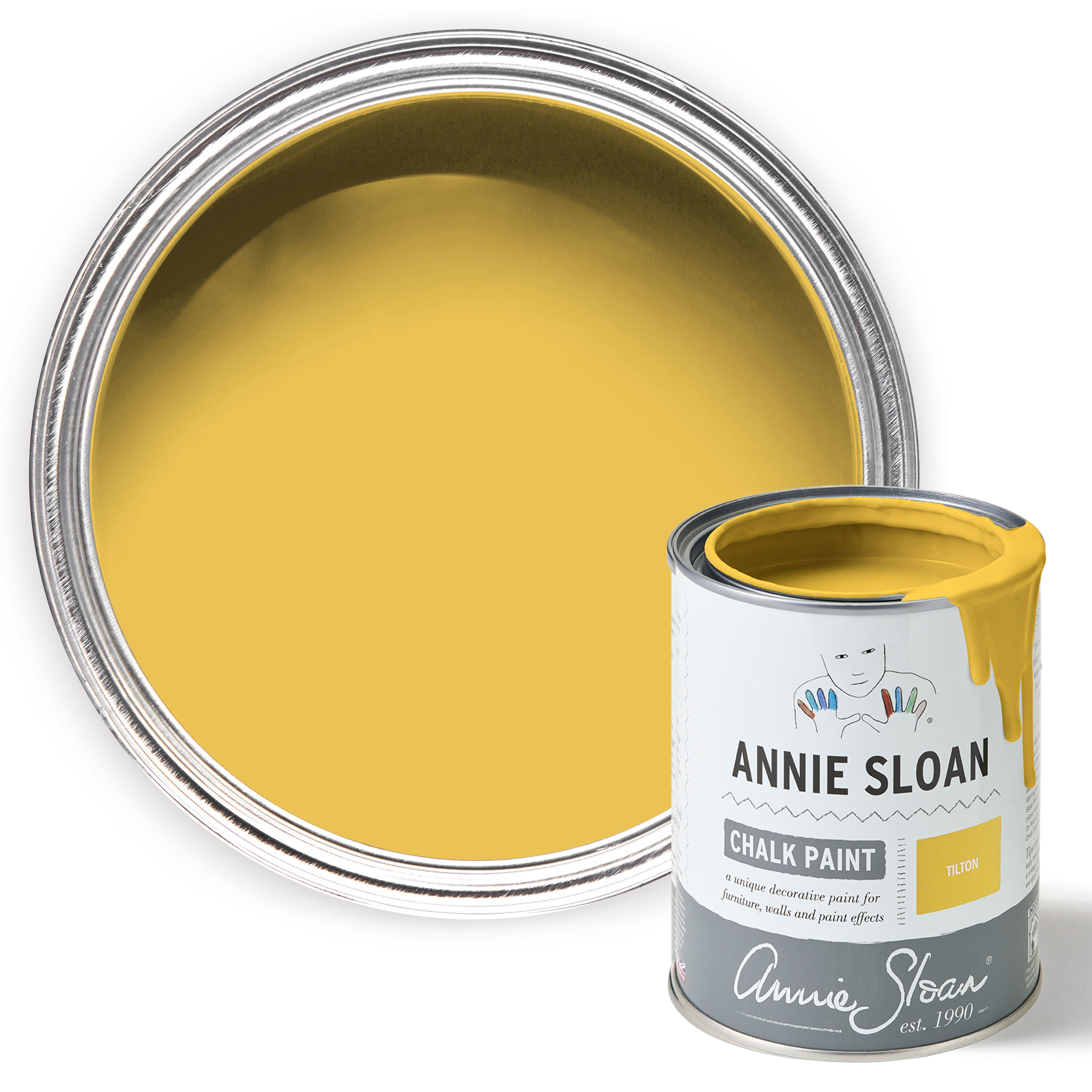 Annie Sloan P055TIL.5001.01 Flat Tilton Chalky ( 1-pint )