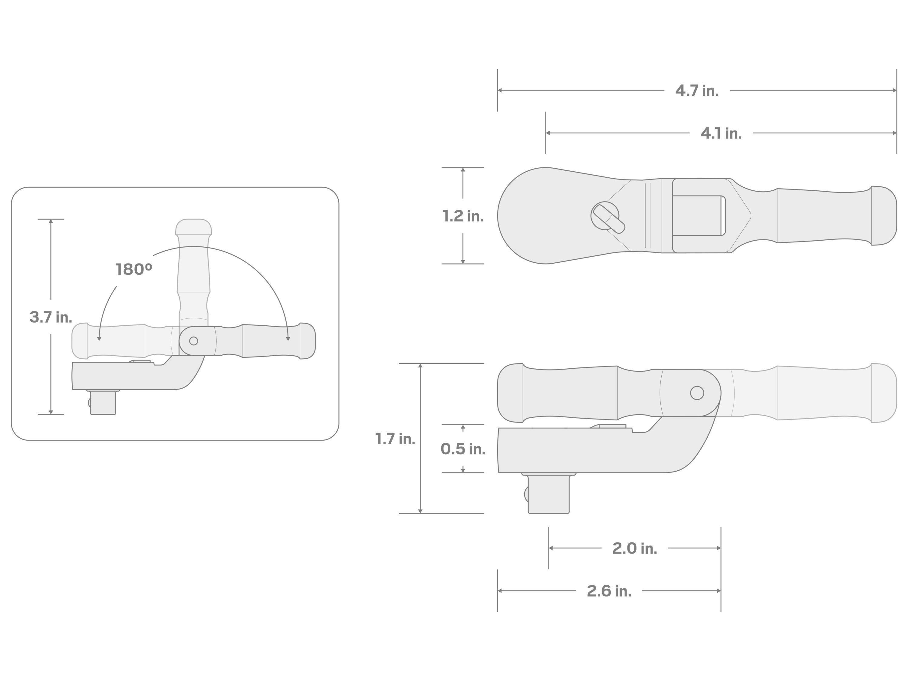 TEKTON SRH25104 ratchets - View #7