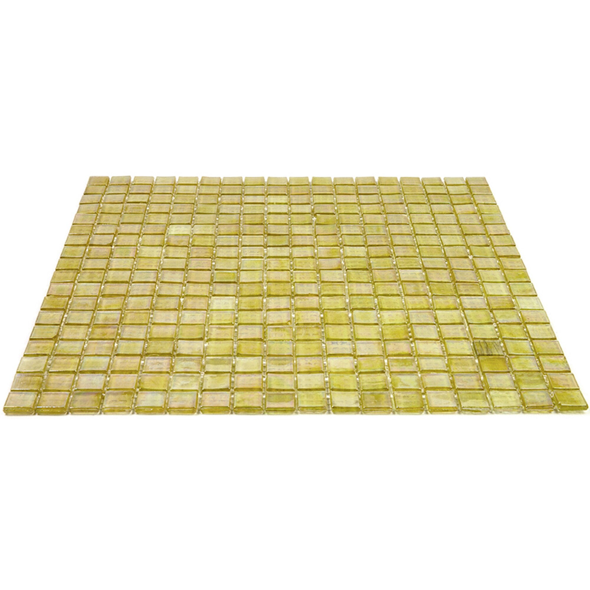 Golden Iridescent Glass Mosaic Tile for Wall and Floor