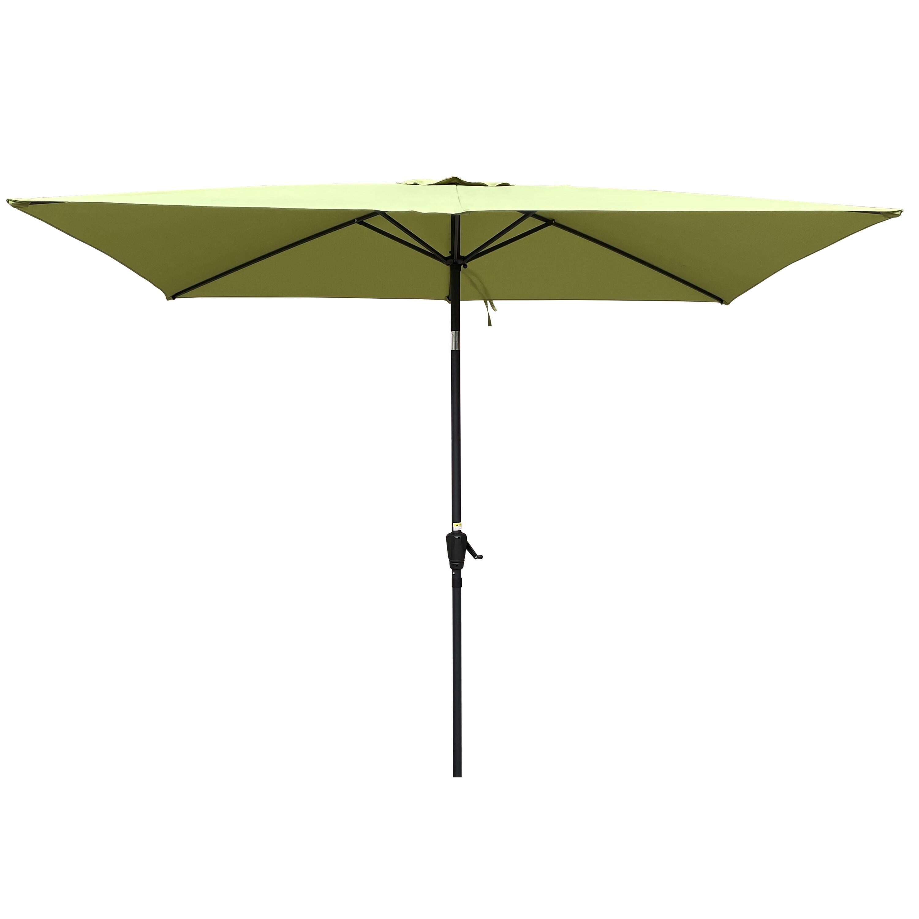 Bayfeve BFWS-23A43 9-ft Aluminum Push-button Tilt Market Patio Umbrella
