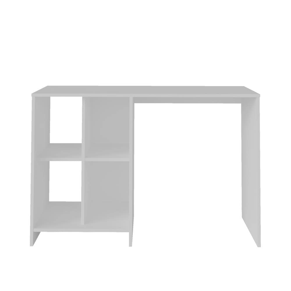 Bertolini Seattle 43.13-in White Casual Computer Desk at Lowes.com