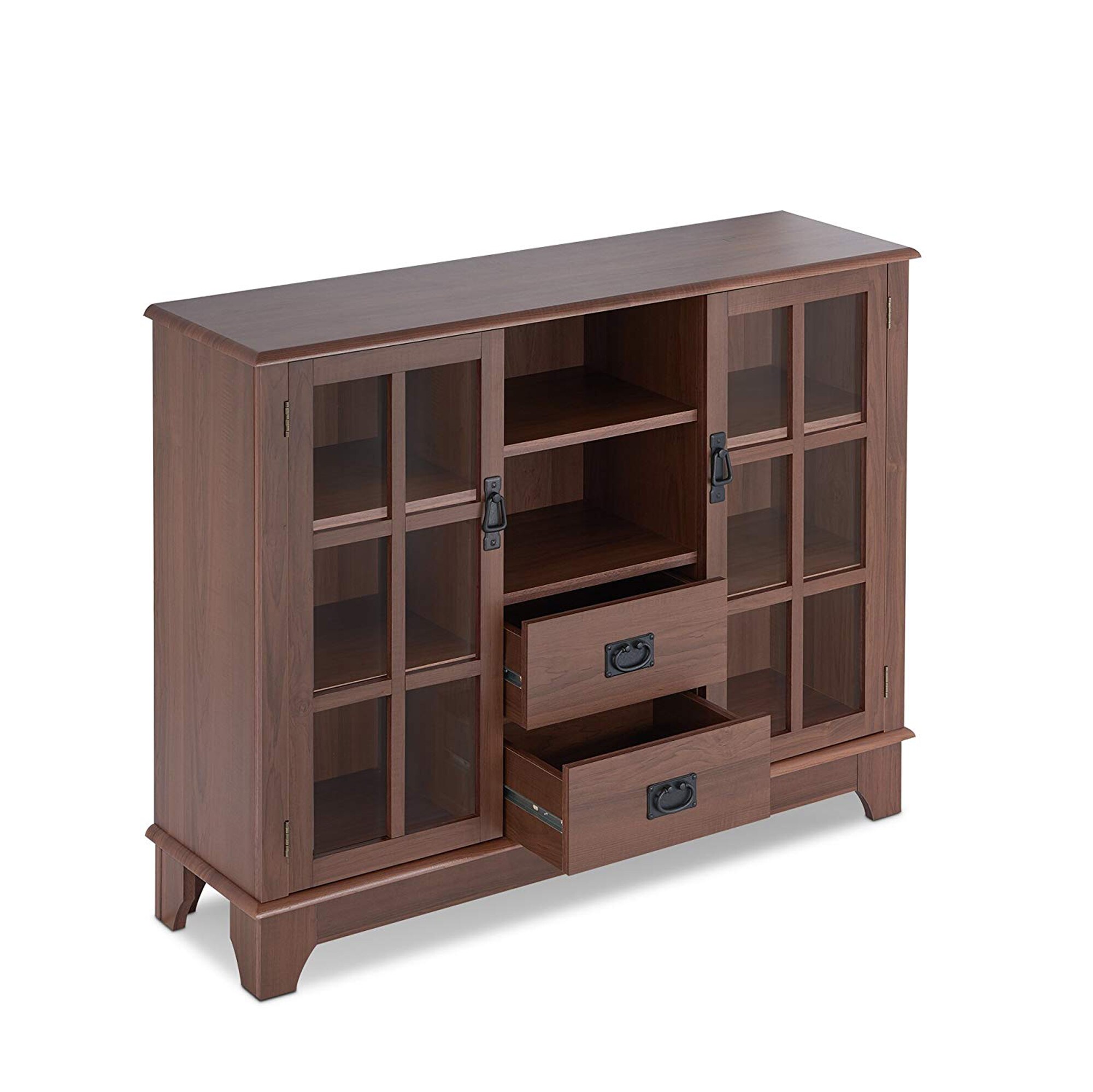 Benzara BM154271 Modern Brown Console Table