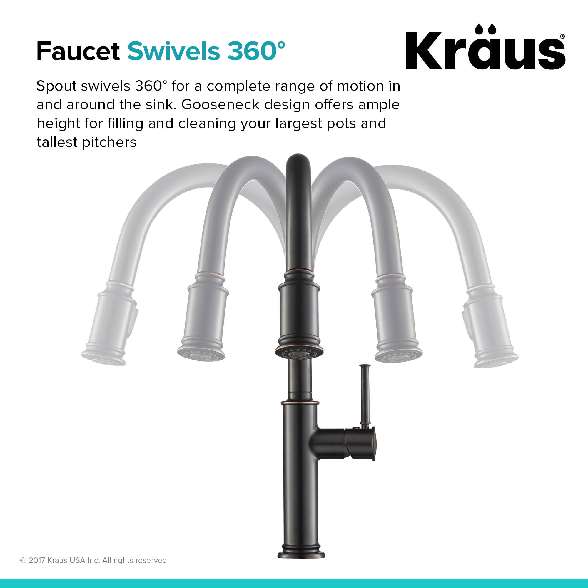 Kraus KPF-1680ORB-KSD80ORB Kitchen-Faucets - View #10