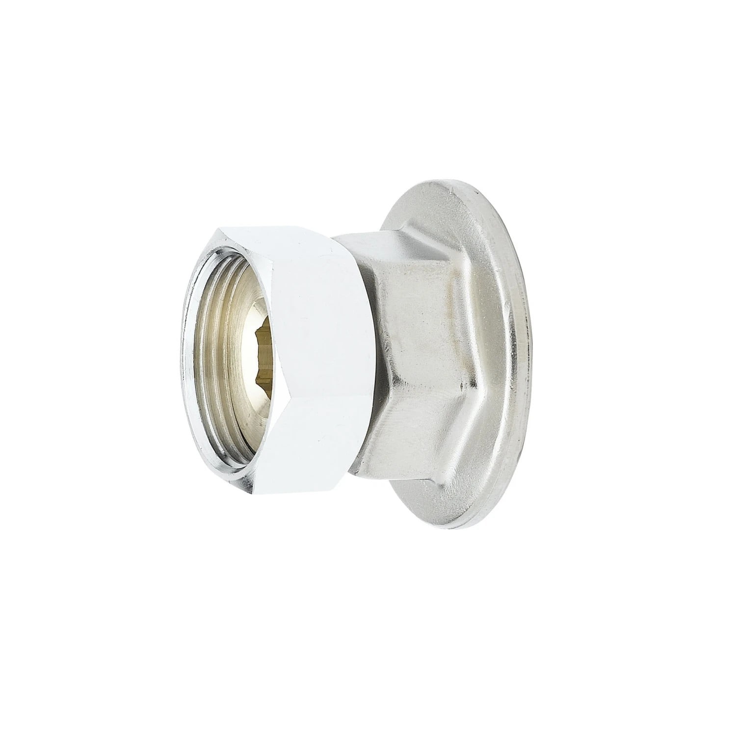 T&S Brass 1/2-Inch NPT Female Eccentric Flange in Chrome