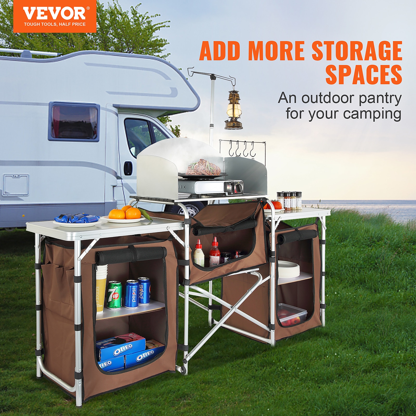 VEVOR DFBKYDCFHSBZD00R7V0 Picnic-Tables - View #2