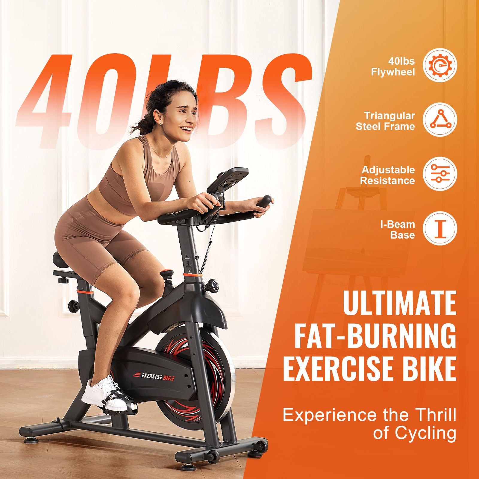 Redliro LSJSCCZSXQHDLFCBBV9 Exercise-Bikes - View #2
