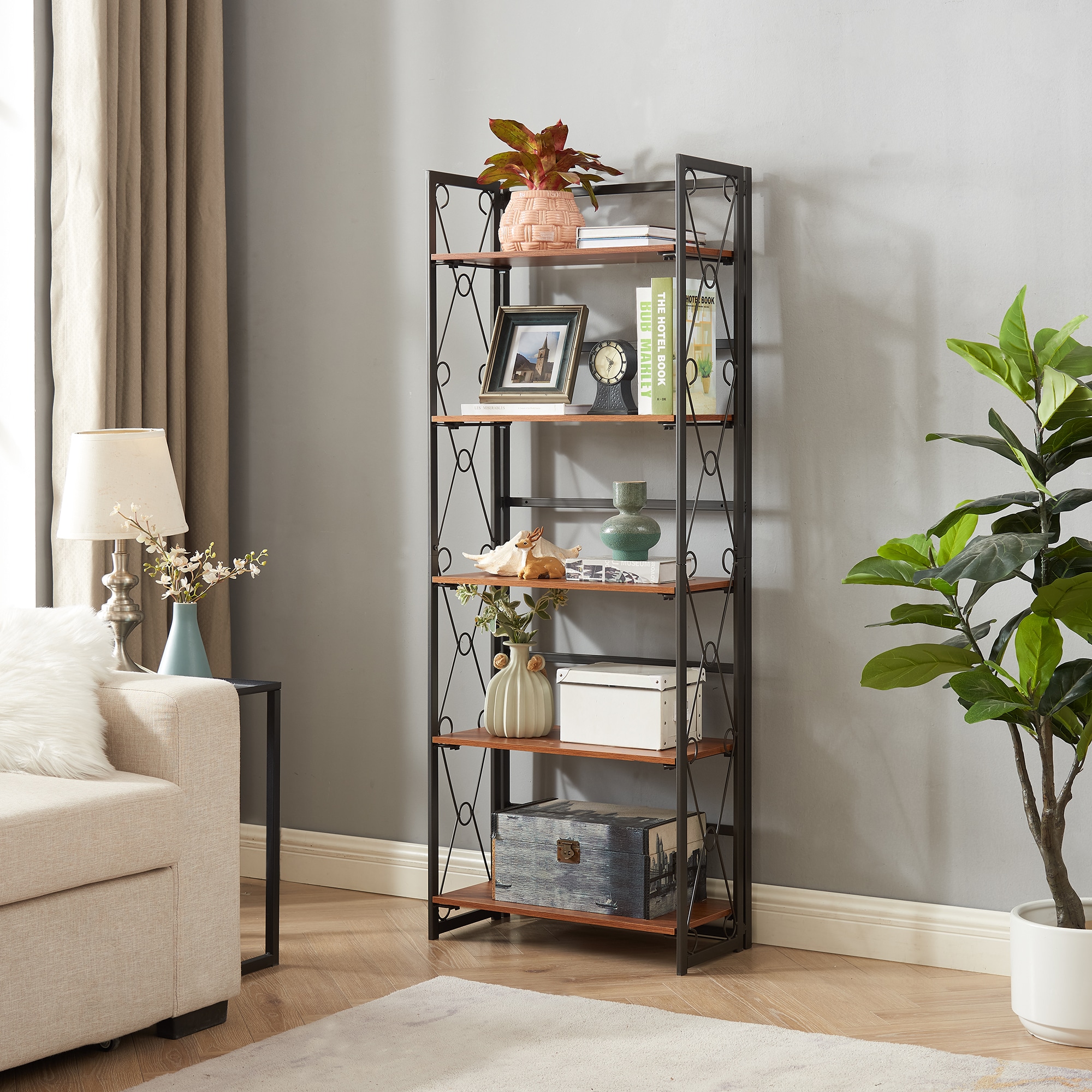 Vecelo LOE-XJM-B02 Free-Standing-Shelving - View #5