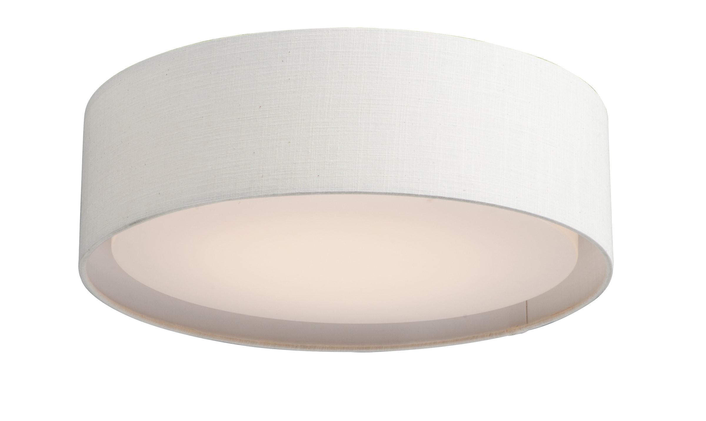 linen flush mount light