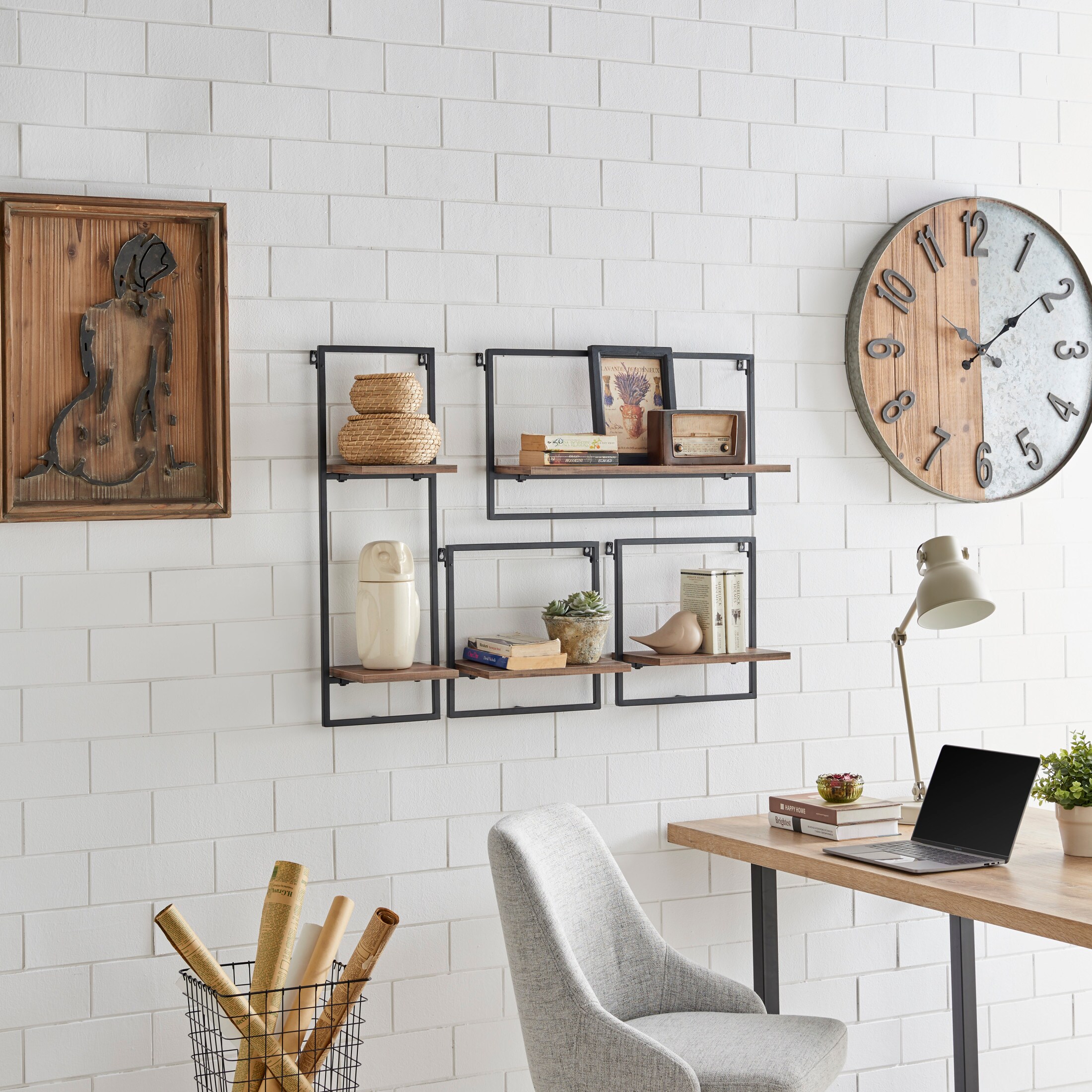 Danya B. GH20400 Wall-Mounted-Shelving - View #6