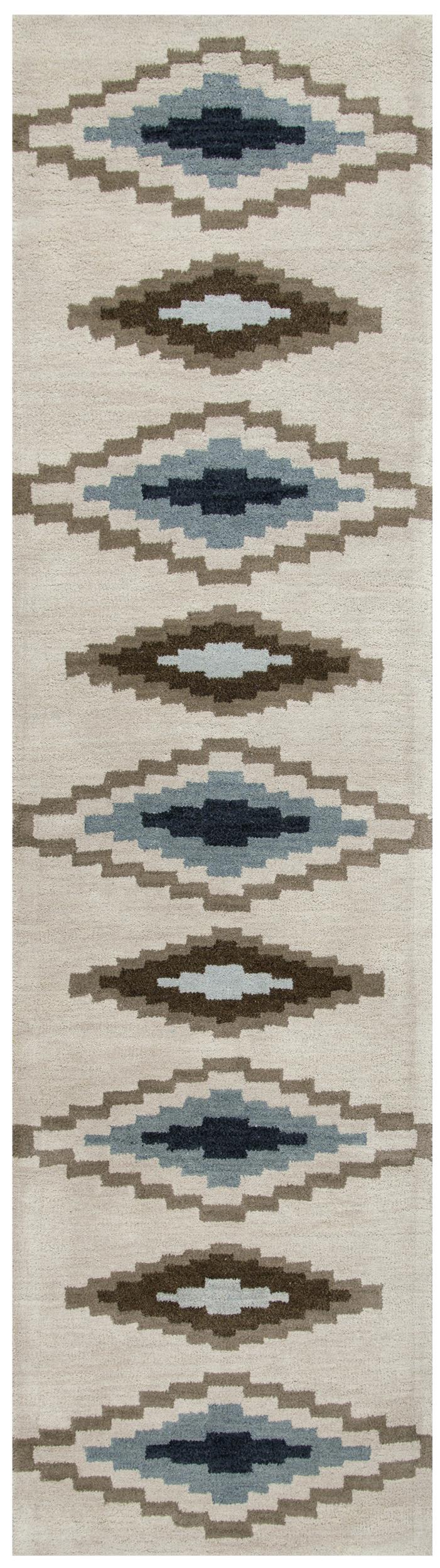 Brooks Rustic Lodge Border Area Rugs