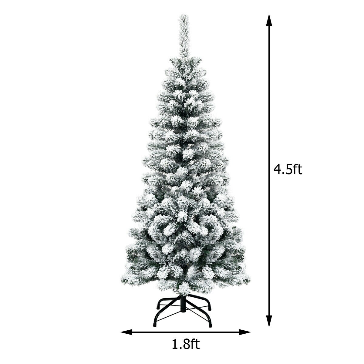 WELLFOR CM-HJY-22874US Artificial-Christmas-Trees - View #7