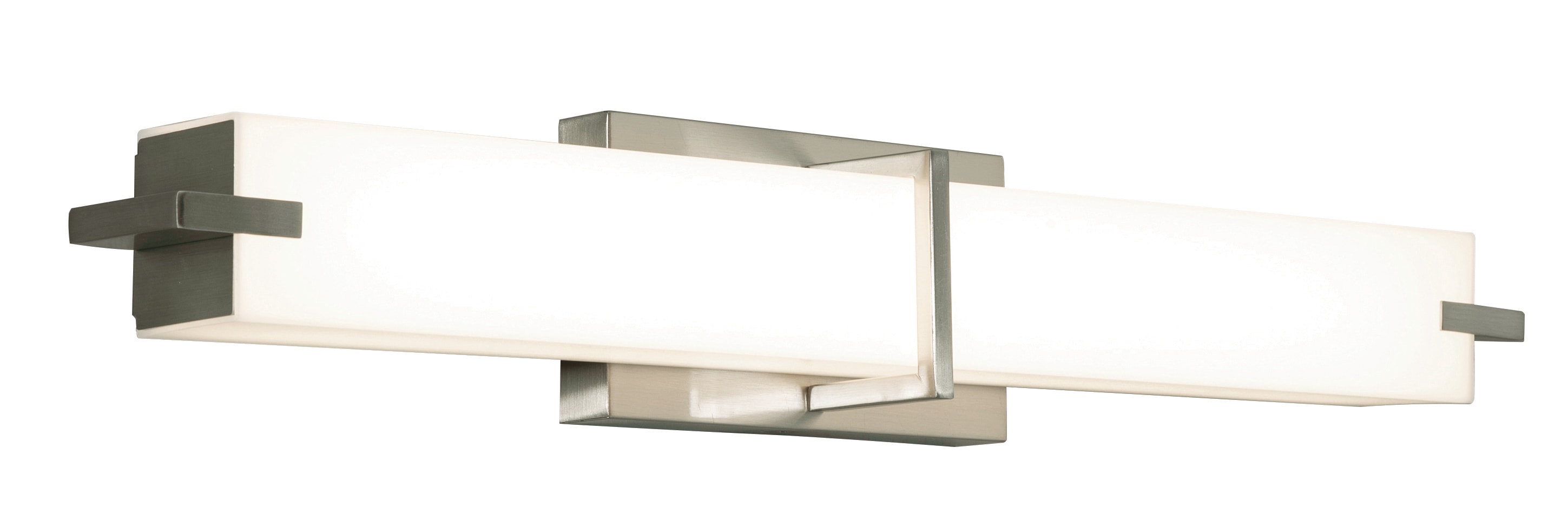 AFX MLRV3805LAJD1SN Miller 35.75-in 1 -Light Satin White Integrated LED Modern/contemporary Vanity light