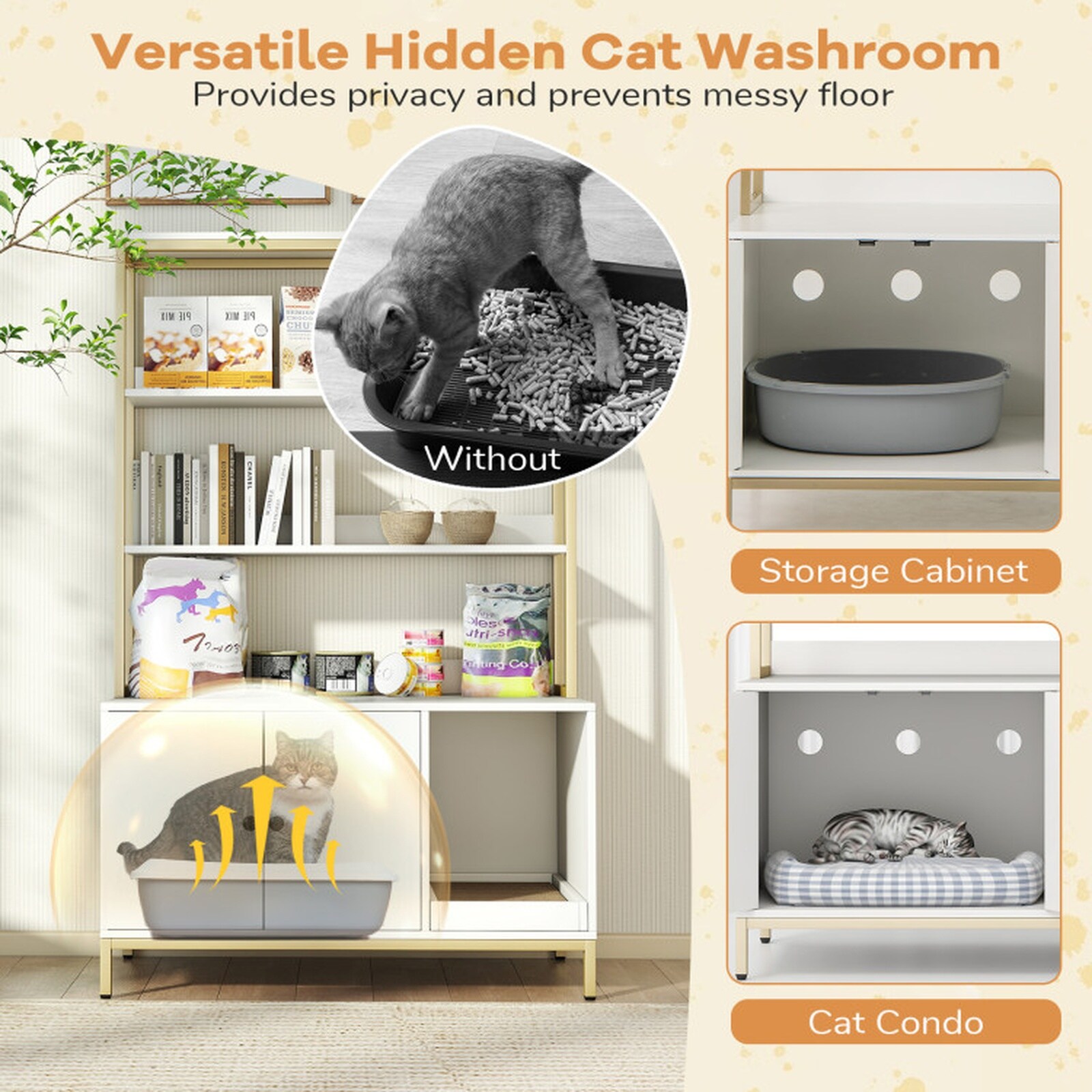 SUGIFT LW102SUGHY3040 Cat-Litter-Box - View #5