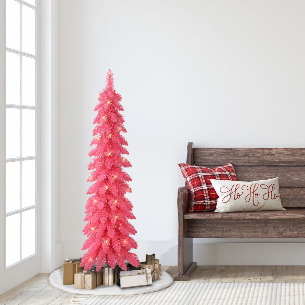 Puleo International 01063A-TP40C05-PK Artificial-Christmas-Trees - View #5