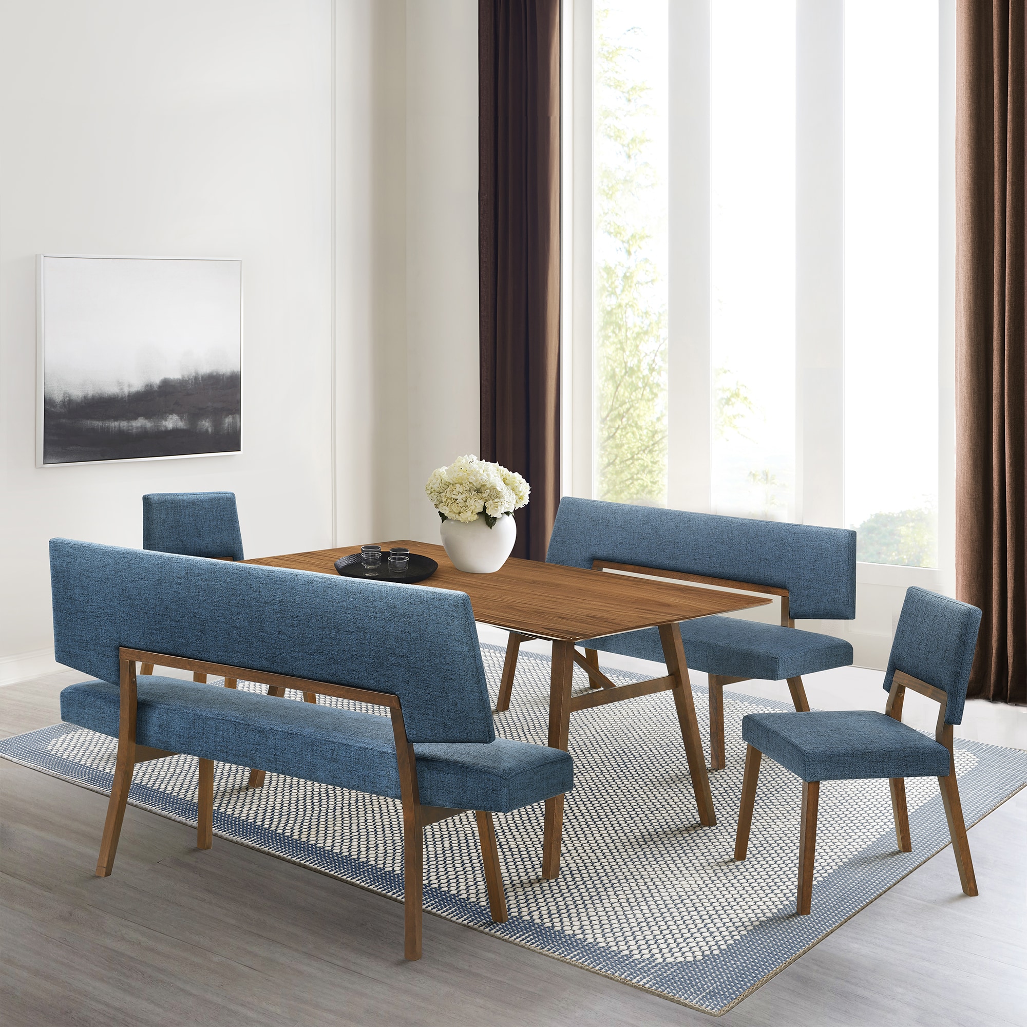 Armen Living SETCHWA5BLU Dining-Sets - View #4