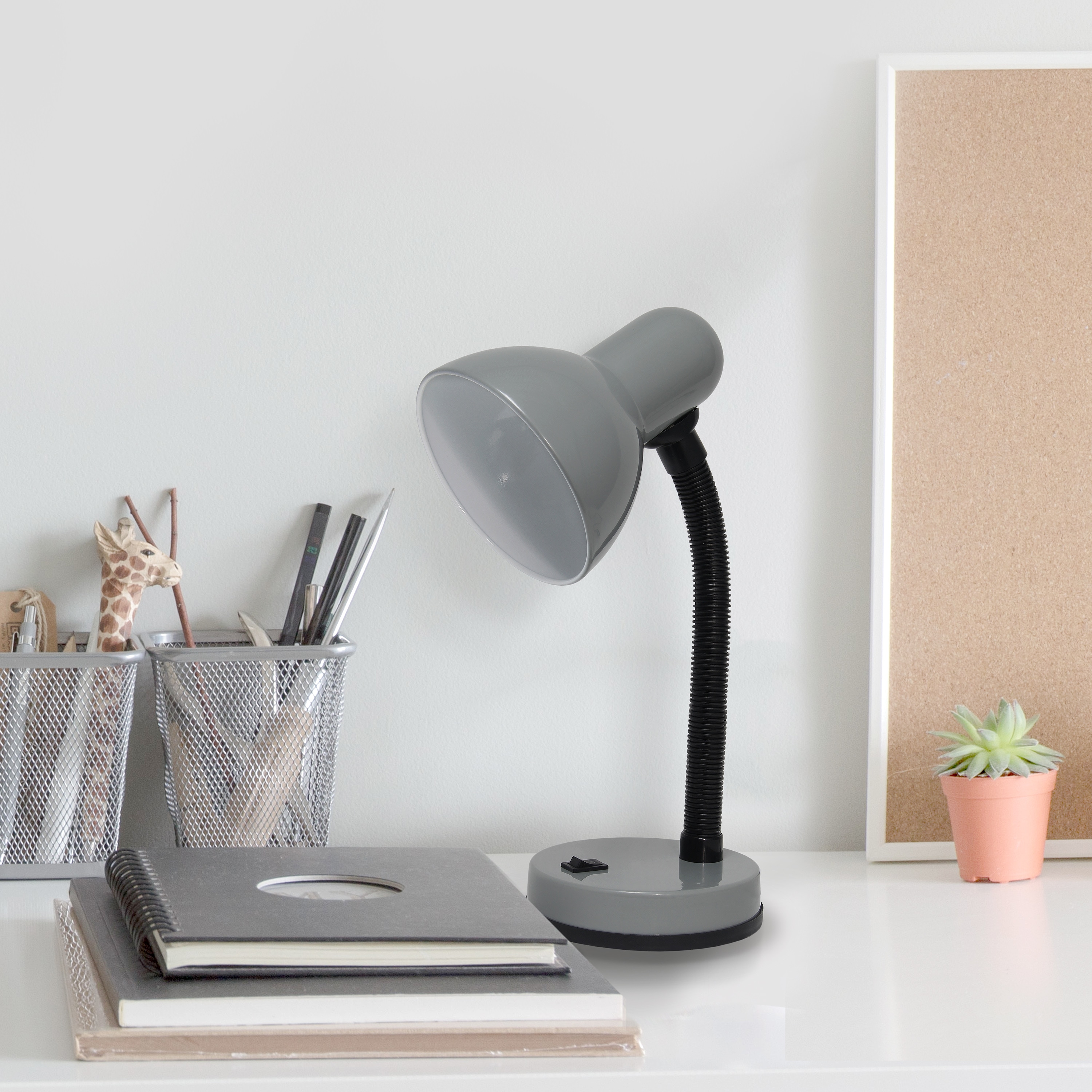 Simple Designs LD1003-GRY Desk-Table-Lamps - View #8