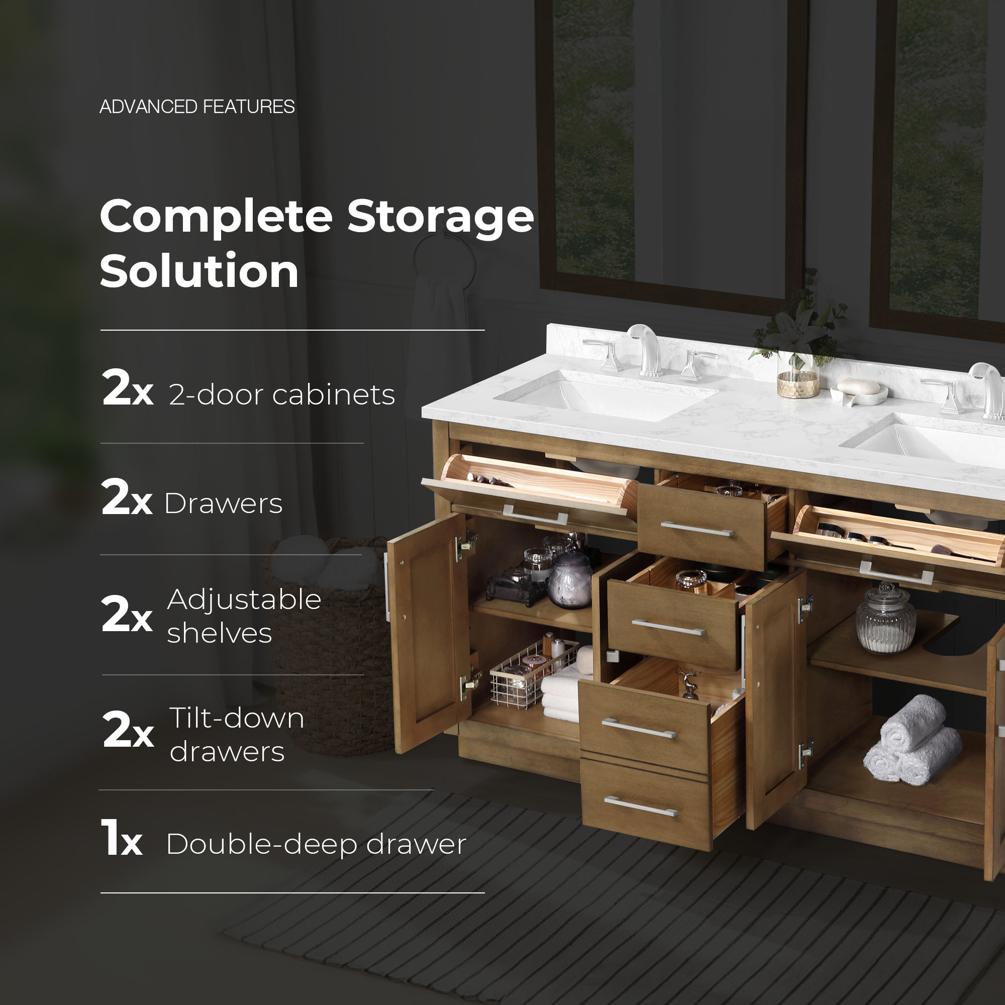 OVE Decors 15VVAR-ATHE60-059 Bath-Vanity-Combo - View #11