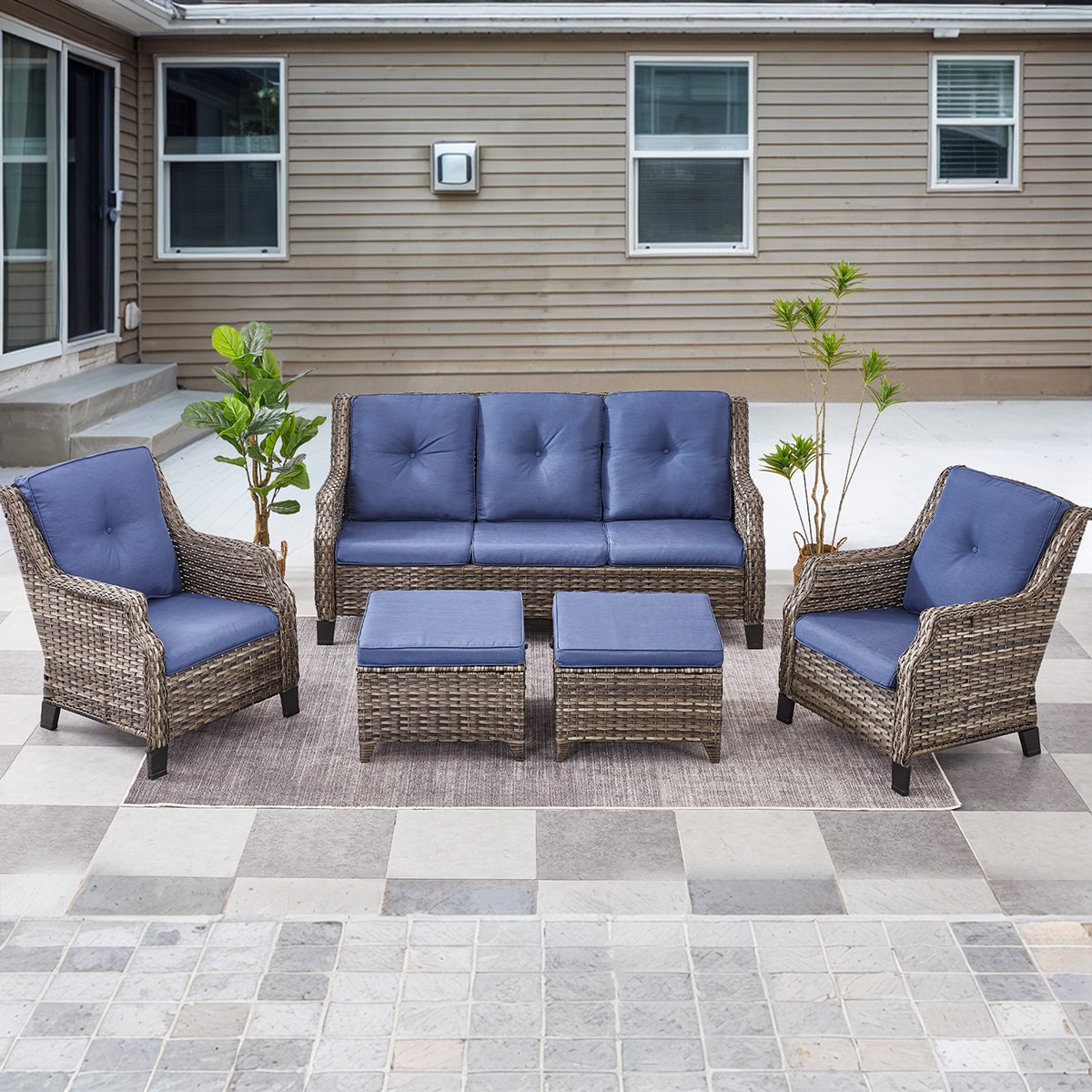 Rilyson FSCGY131140-1 Patio-Conversation-Sets - View #3