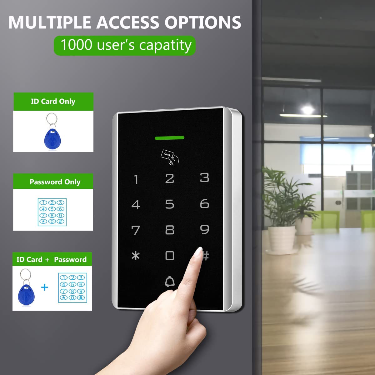 Adrinfly LAD0805D243 Electronic-Door-Locks - View #2