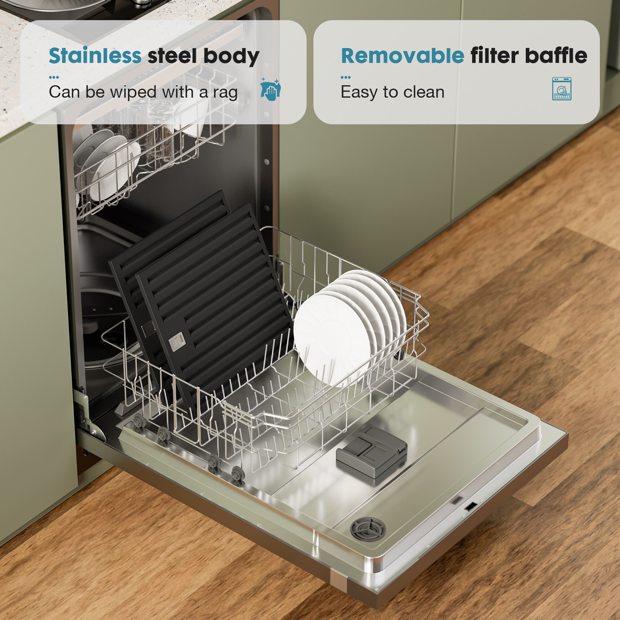 VIKIO WMP0236BSSUDPLUS Wall-Mounted-Range-Hoods - View #6
