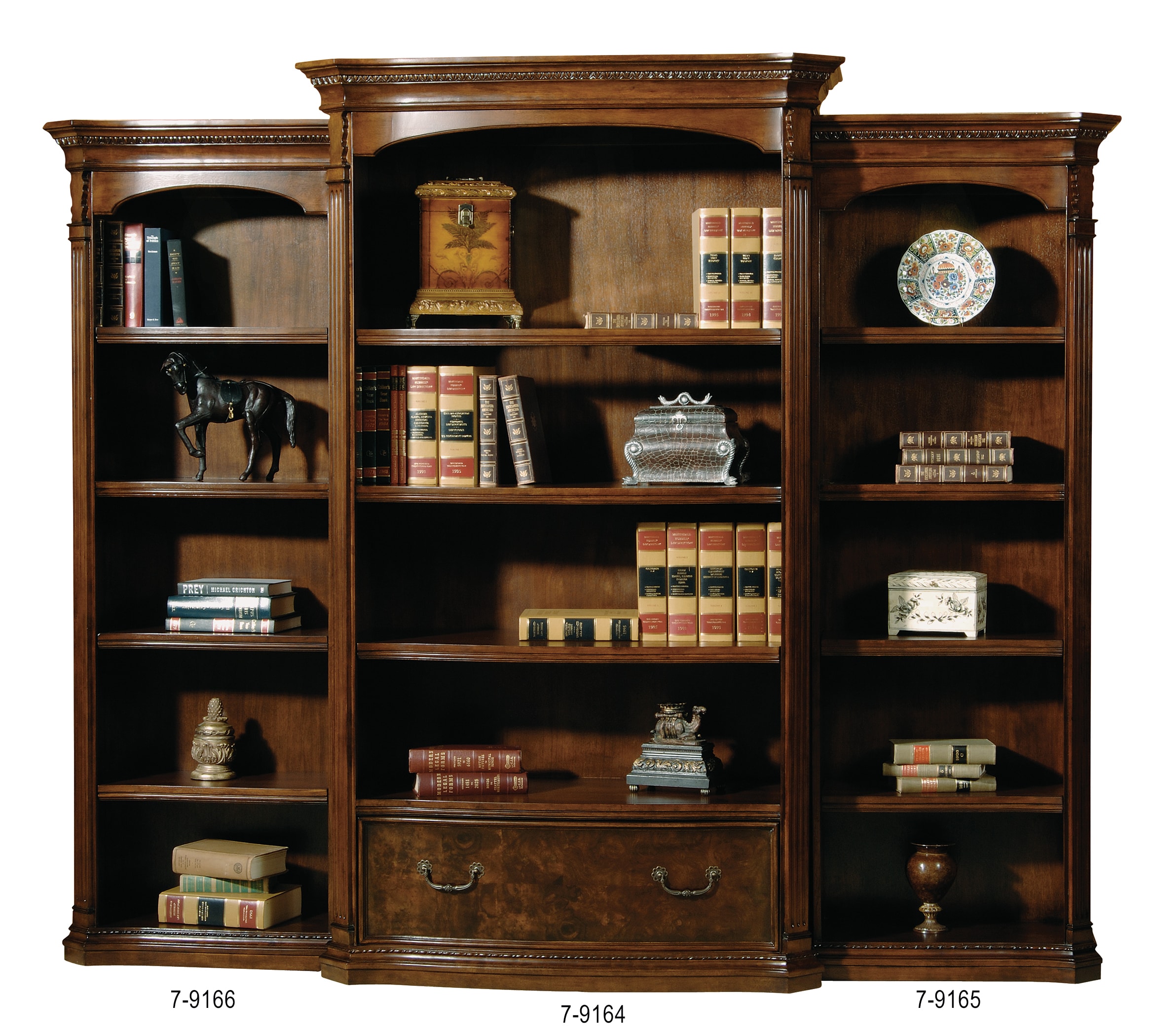 Hekman 79164 bookcases - View #2